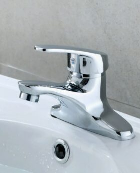 Modern Chrome Bathroom Basin Faucet