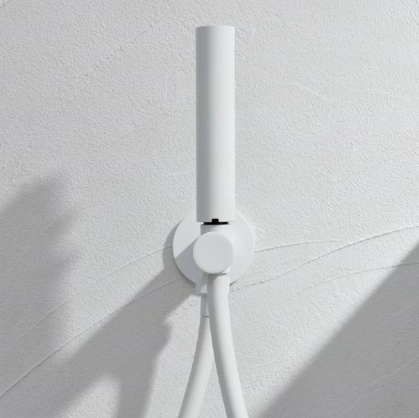 Gun Grey Solid Brass Toilet Bidet Sprayer, High Pressure Boost Nozzle - 图片 3