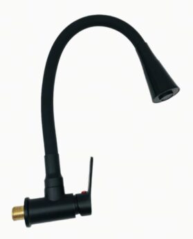 Swan Neck Pull-Out Kitchen Sink Faucet